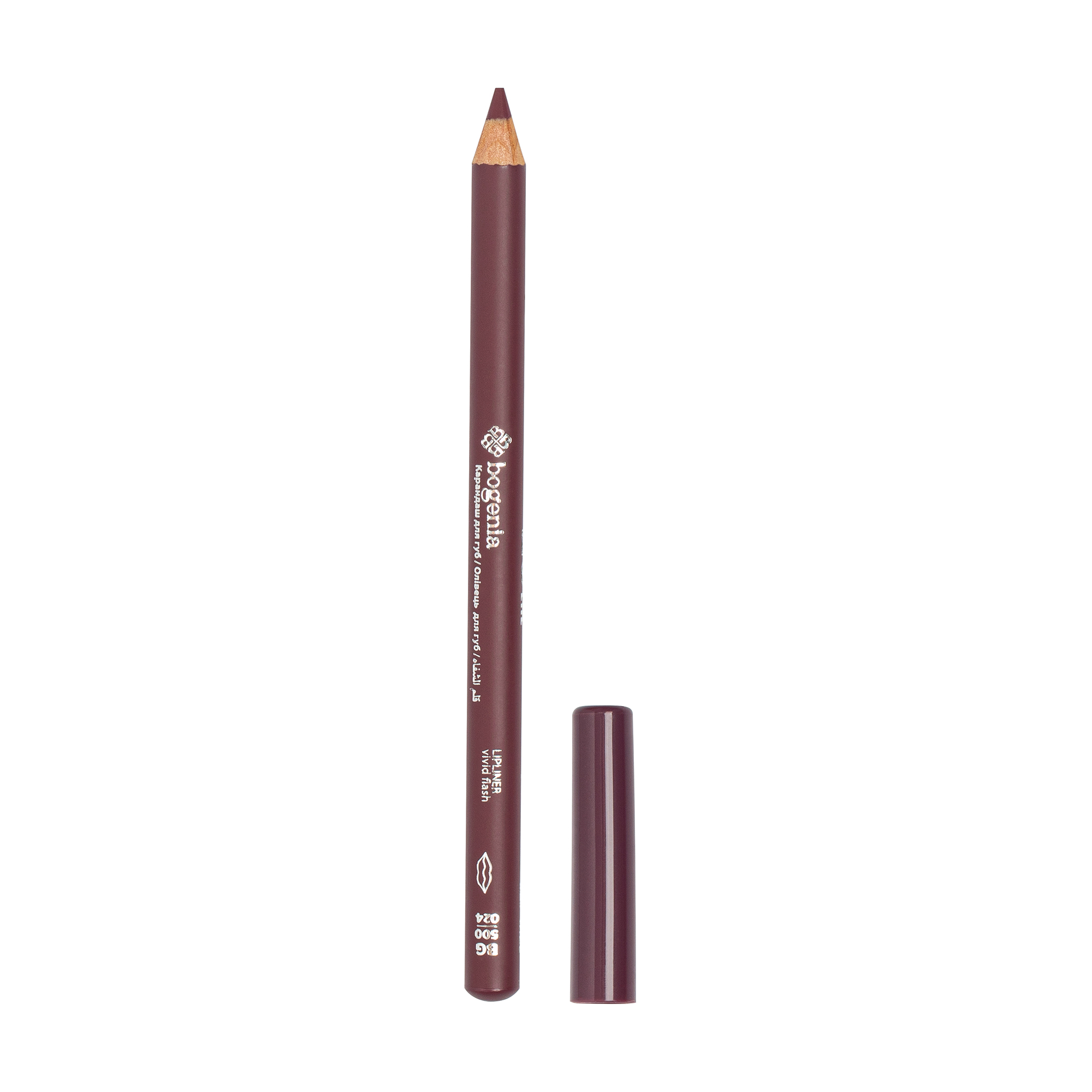 Олівець для губ Bogenia Lip Liner BG500, 024 Vivid Flash, 0.78 г